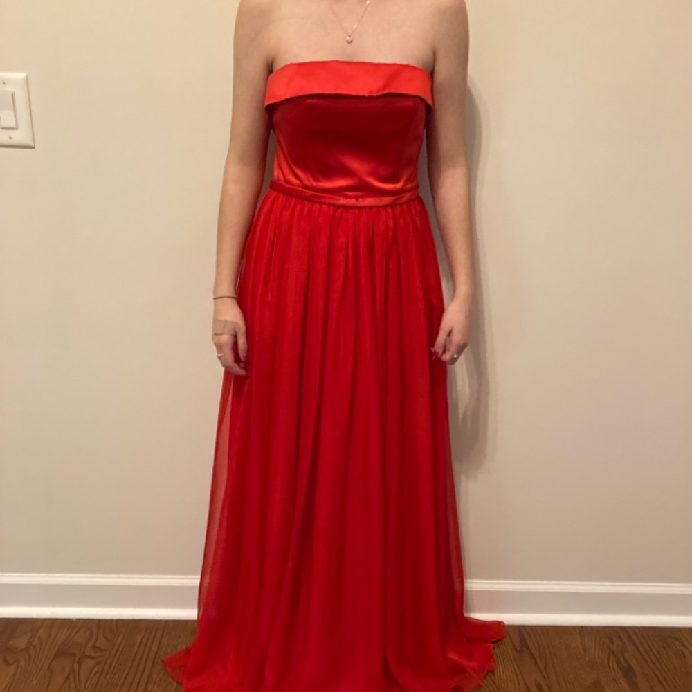 Sherry Hill Red Prom Dress size 0